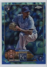2023 Topps Chrome Update Aqua & Blue Lava Lamp Refractor 23/175 Jose Cuas 0iy4