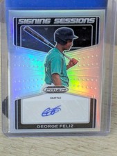 2022 Panini Prizm Draft Picks - Signing Sessions George Feliz #SS-GF (AU, RC)