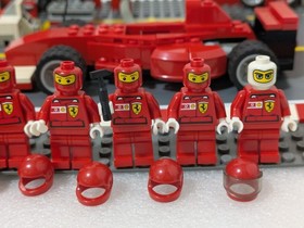 LEGO 8375 Ferrari F1 Pit Set Racers 2004