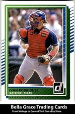 2025 Donruss Ivan Rodriguez #21 Texas Rangers MLB Baseball