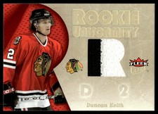 2005-06 Ultra Rookie Uniformity Jersey Duncan Keith RC #RU-DK