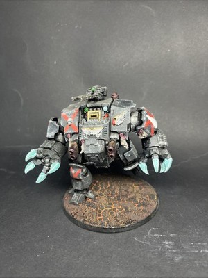 Warhammer 40K Space Marines Blood Angels Brutalis Dreadnaught Painted