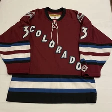 Koho Patrick Roy Colorado Avalanche Diagonal NHL Hockey Jersey Alternate M