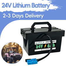 24V 8Ah 12Ah Lithium Battery for Dynacraft Realtree 24Volt UTVs  Ride-On Cars