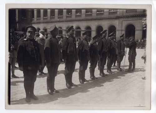 WWI General Cousin Decorates Russian Soldiers Invalides Paris 5x7 M. Rol Photo