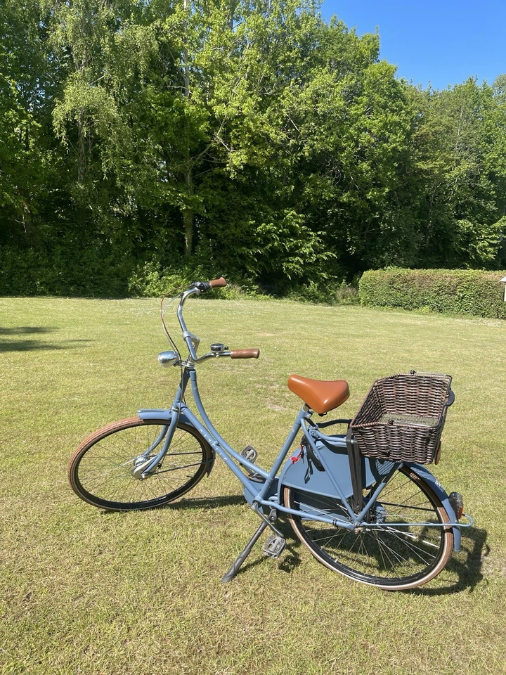 Gazelle Holland Rad 28 Zoll Damen 3-GANGSCHALTUNG Blau Korb.Top Zustand Wie Neu - Bild 2 von 4