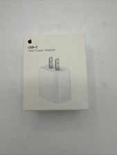 Apple MU7T2LL/A 18W USB-C Power Adapter - White for sale online | eBay