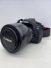 CANON SLR Digital Camera DSLR EOS 80D EF-S18-55 IS STM Lens Kit Used