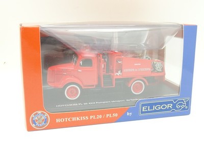 Eligor 1/43 - Hotchkiss PL20 4x4 Feuerwehr Flughafen Tambacounda