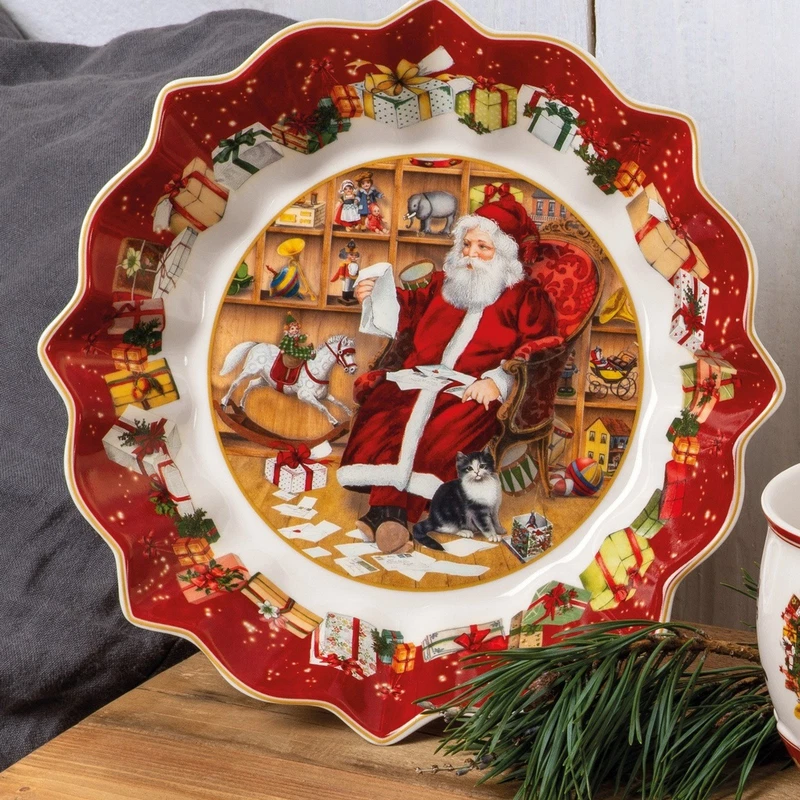 Ciotola Coppa Grande Natale Babbo Natale Lista Villeroy & Boch Toy's Fantasy, fotografia 8 di 9