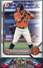 2022 Bowman 1st Edition San Francisco Giants Anthony Rodriguez #BPPF-26