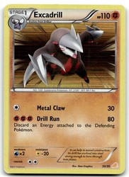 Excadrill 30/30 Holo Rare Black & White Trainer Kit: Excadrill & Zoroark