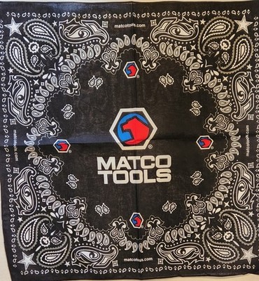 Bandana For Mechanics Matco Tools Branded