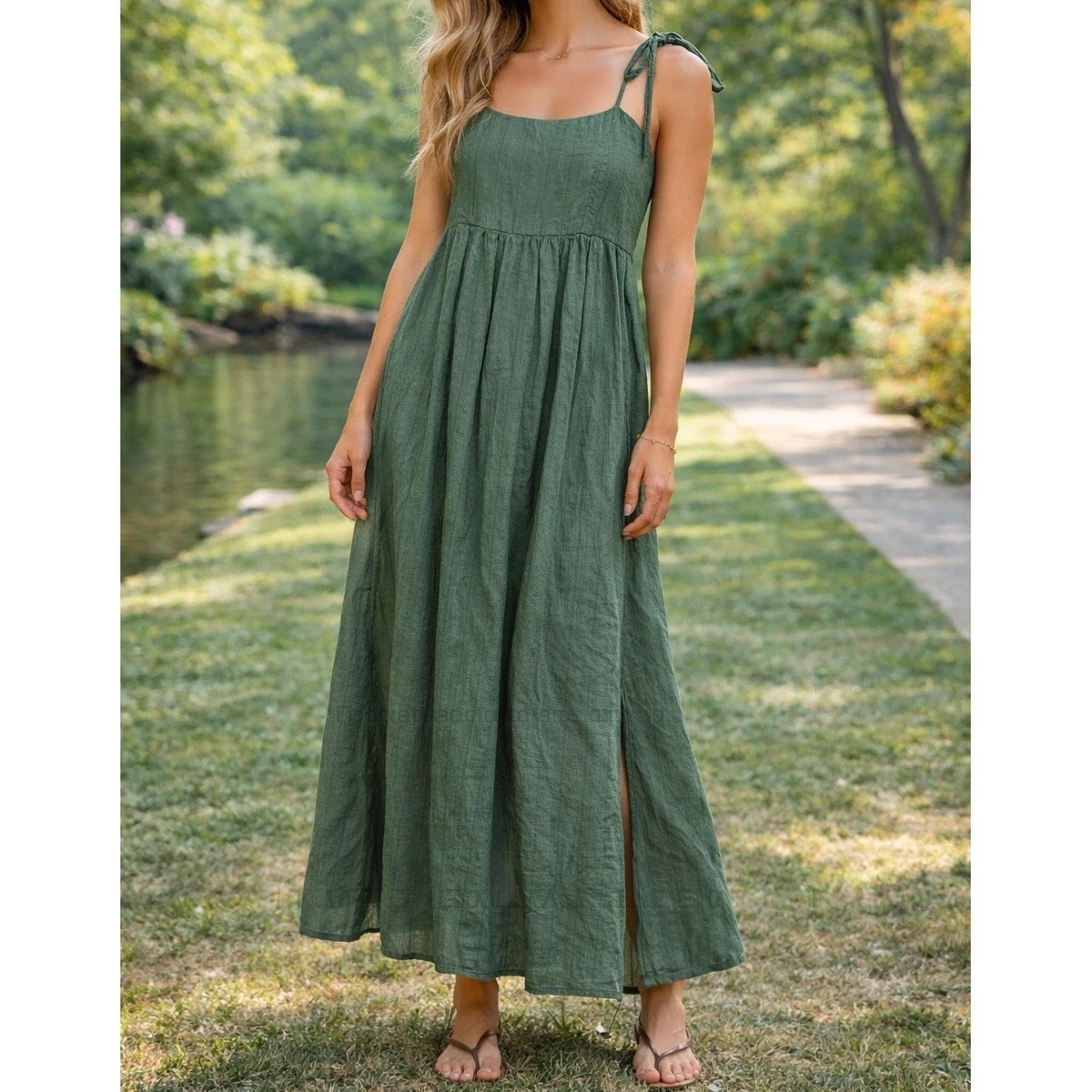 Old Navy Cotton Sleeveless Maxi Dresses for Women for sale | eBay