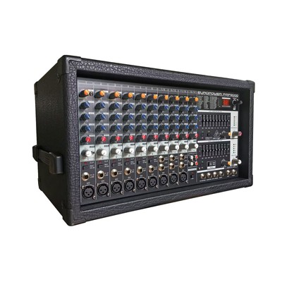 PMP2000 800W 14-Channel Active Audio Mixer 2x350W Stereo Multi-effects Processor