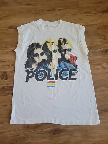 Rare The Police Concert USA Tour Sting T-shirt new 1980s vintage concert t-shirt, vintage, single stitch, B+ condition
