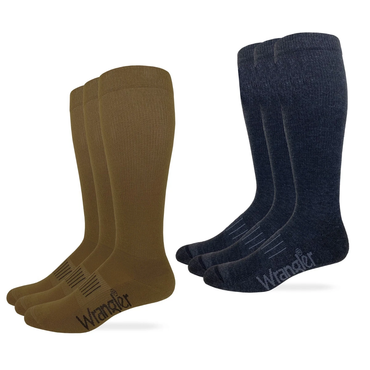 Wrangler men's deals western boot socks