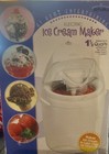 Rival GC8151 WN 1 1 2 Quart Treat Shoppe Electric Ice Cream Maker in White NIB