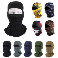 Tactical Full Face Mask Balaclava Sun Ski Hood Mask Helmet Liner for Men Women