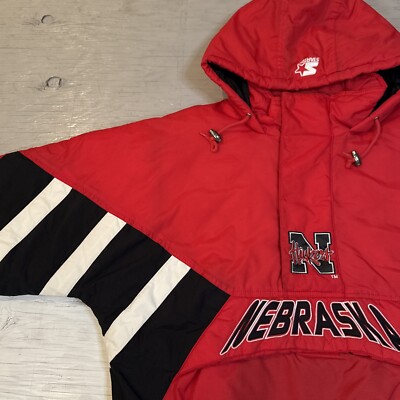 ウォームアップウェア Vintage 1990 University Nebraska Starter