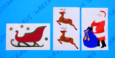Christmas Stickers Vintage Mrs. Grossman's Style 1
