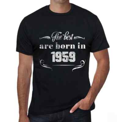 ULTRABASIC Herren T-Shirt Die Besten wurden 1959 geboren The Best Are Born in