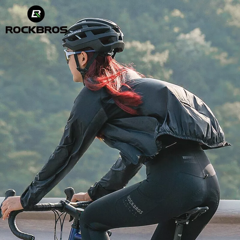 ROCKBROS Cycling Jerseys for Men and Women Anti UV Portable