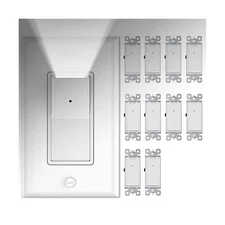 10 Pack SOZULAMP Light Switch with LED Night Light 15Amp 120/277Volt Rocker S...