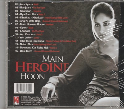 Main Heroine Hoon New Nice Songs [Cd] Pop