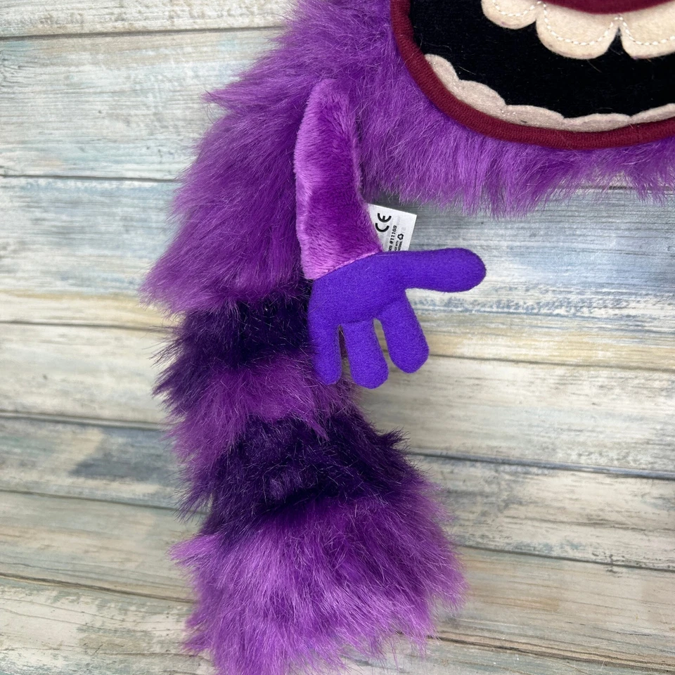Disney Pixar Peluche Monstruos Universidad Inc ~ Arte Piernas Púrpura Foto 3 de 4