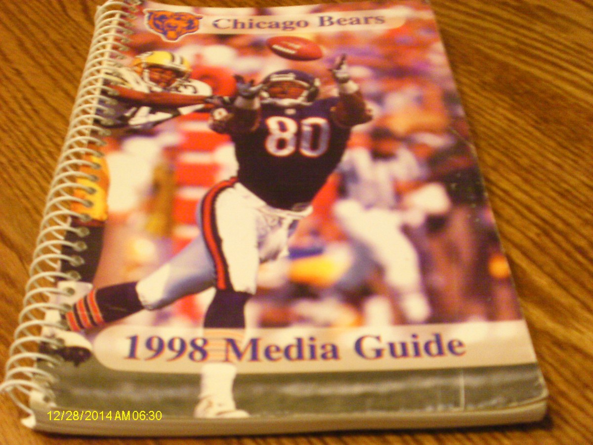 Bears『Insane and Decisions』7inchアナログレコード Chicago Bears 1998 Media Guide Dave Wannstedt | eBay