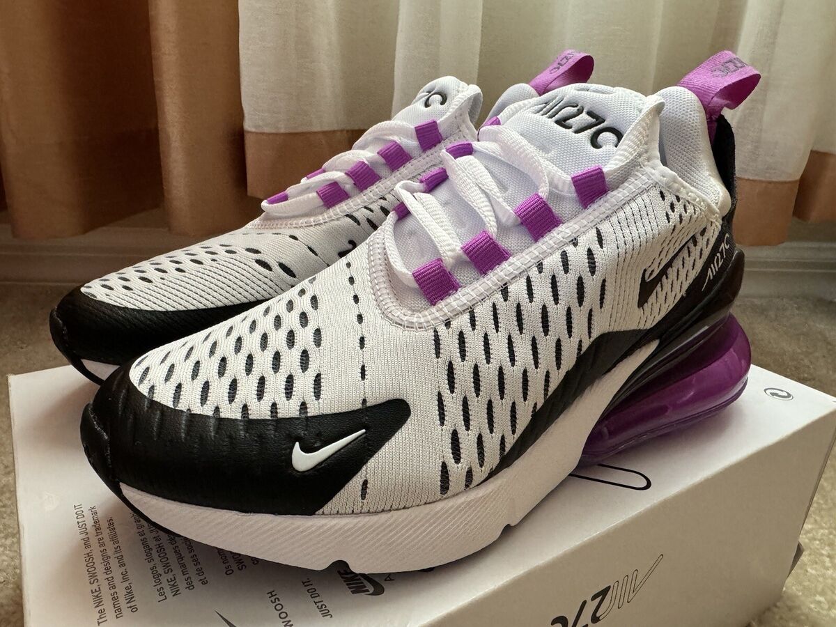 Size 5 - Nike Air Max 270 White Fuchsia Dream W for sale Size 5 - Nike Air Max 270 White Fuchsia Dream W for sale