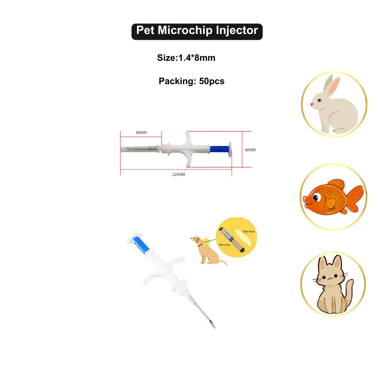 For Pet Injection Animal Identification Tag with Microchip