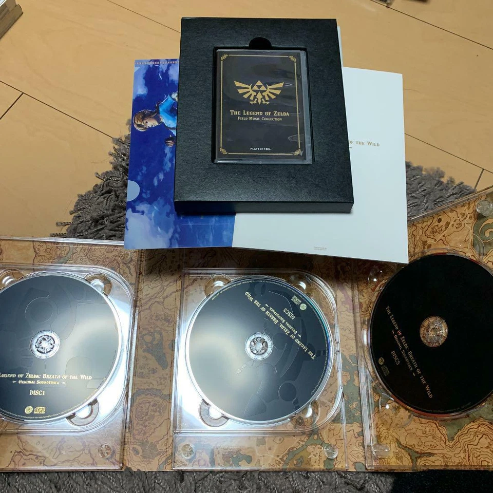 The Legend of Zelda Breath of the Wild Original Soundtrack CD Limited Edition - Image 2 of 4