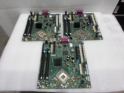 DELL 0ND237 ND237 MOTHERBOARD FOR DELL GX620 USED & TESTED LOT OF 3-PCS
