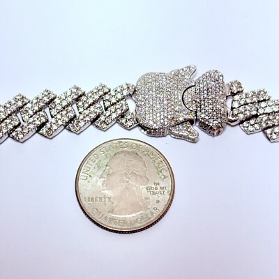 GG Certified 10K Gold Diamond ZoFrost Darnell Washington 3D Venom