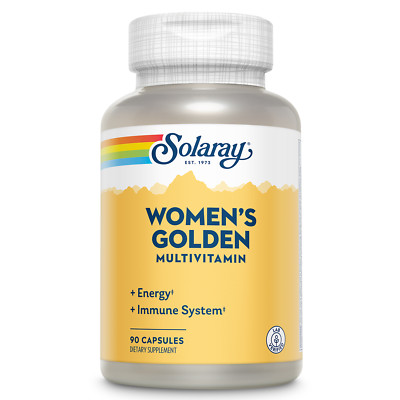 Solaray Women's Golden Multi-Vita-min | 90 Count