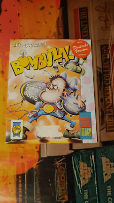 Bombuzal (Image Works 1989) Commodore 64 (Tape, Manual, Box) works Classic 8-bit