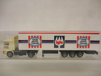 mes-74713	Albedo 1:87 Volvo Sattelzug Iglo sehr guter Zustand,mit Spiegel