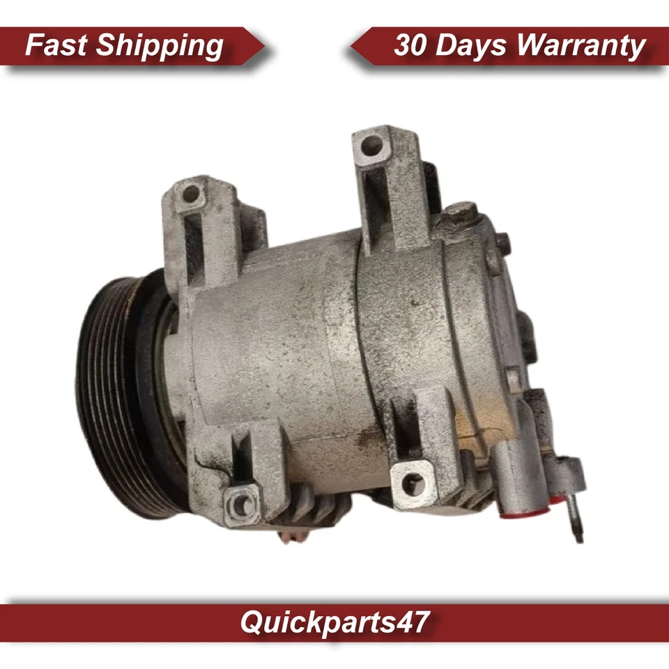 2008 - 2013  Nissan Rogue 2.5L Air Conditioning A/C AC Compressor OEM Warranty Foto 3 de 4