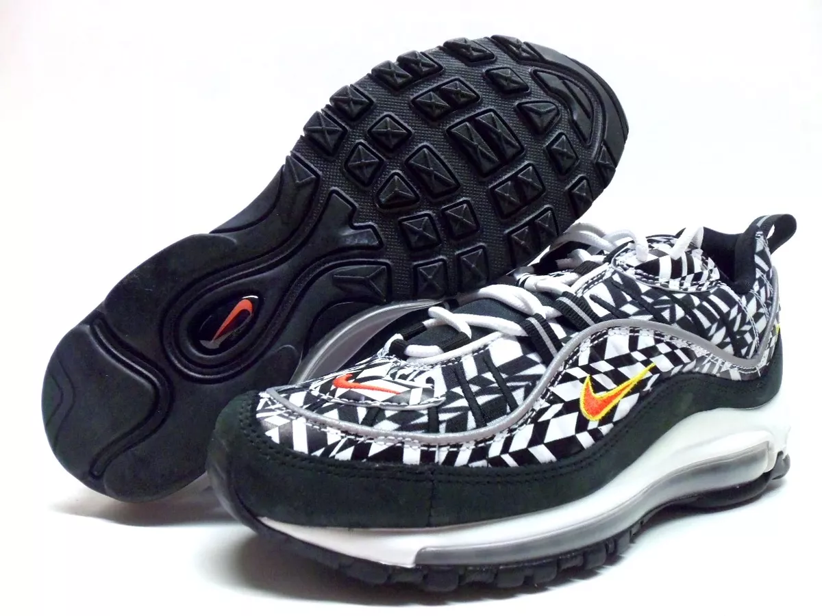 Nike air max 98 black hotsell and white