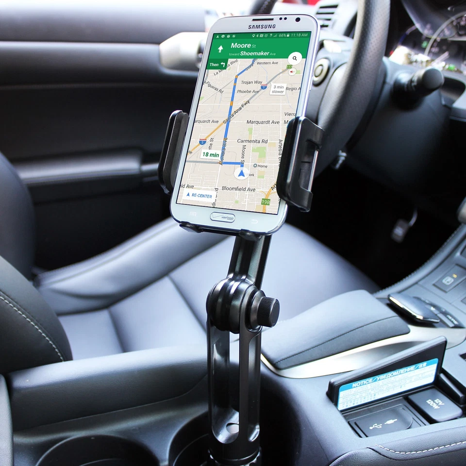 Cellet 360° Rotating & Extendable Gooseneck Adjustable Cup Holder Phone Mount - Image 3 of 4