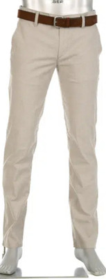 ALBERTO Chino 5987 Lou - 130 Regular Fit Linen Mix W32 L32 UVP 119,-