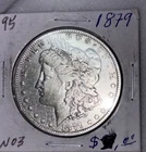 1879-P Morgan Silver Dollar US 90% silver