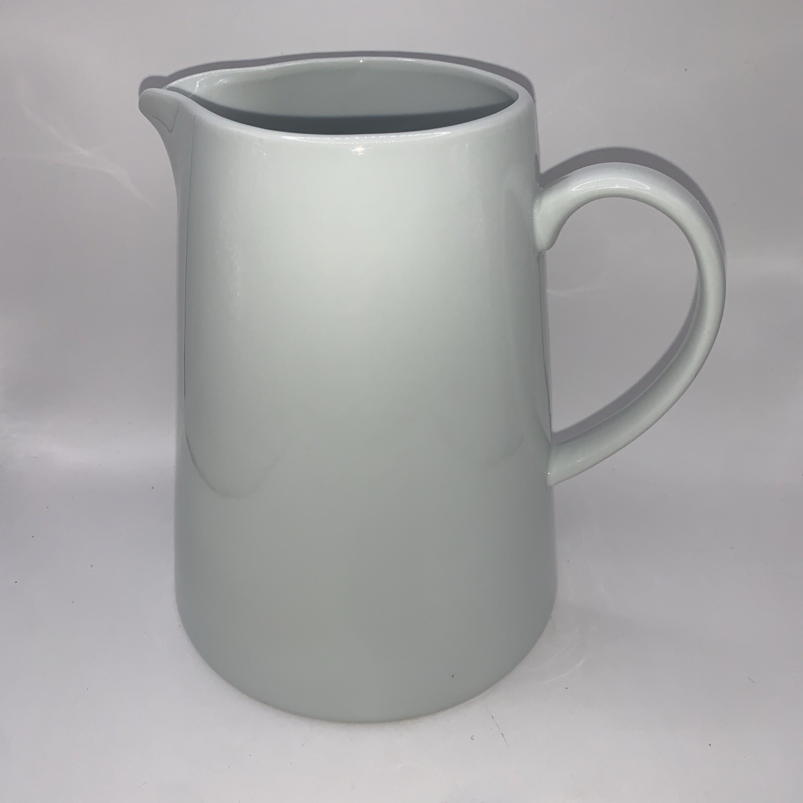10 Strawberry Street White Ceramic Pitcher