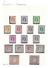RHODESIA & NYASALAND 1954, FULL SET OF POSTAGE STAMPS QEII, SG 1-15, MVLH.