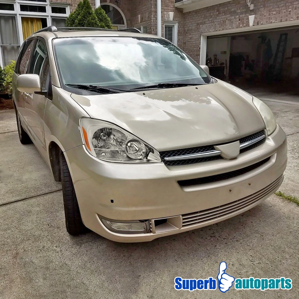 Fits 2004-2005 Toyota Sienna Headlight Lamp Replacement Left+Right - Image 3 of 4