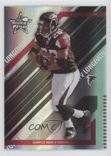 2004 Leaf Rookies & Stars Longevity Parallel Holofoil 7/75 Warrick Dunn #7 wo2