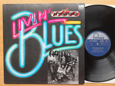 Livin' Blues - Attention! Livin' Blues LP D 1973 Blues Rock Zustand: Excell/VG++