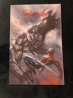 VENOM #21 SIGNED VIRGIN LUCIO PARRILLO EXCLUSIVE SPIDER-MAN COA 1